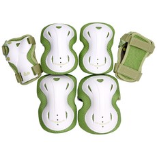 휠러스 아동용 스마트 인라인 킥보드 보호대 좌우 3종 세트, 올리브, 1세트 출산/유아동/완구/교구 반품 최저가 12,780원