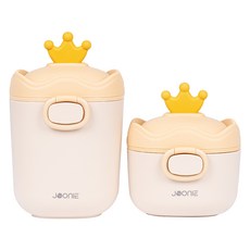 주니 휴대용 분유 케이스 S + L 세트, 옐로우, 1세트 출산/유아동/수유용품 반품 최저가 18,870원