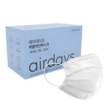에어데이즈 비말 차단 덴탈 마스크 대형 KF-AD, 50개입, 1개, 화이트 생활용품/건강/의료용품 반품 최저가 8,880원