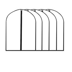 퍼즈생활건강 방수방진 투명 옷커버 대형 60 x 100 cm, 1개, 5개입 홈인테리어/수납/정리 반품 최저가 4,120원