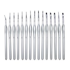 세븐집 미술용 실버 붓 세트, 1세트, 15종 문구/오피스/미술/화방용품 반품 최저가 16,580원