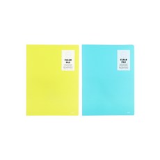 희망노트 리플린 PP커버 클리어 파일, 랜덤발송, 2개 문구/오피스/학용품/수업준비 반품 최저가 4,140원