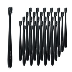 나음다름 일회용 고급 호텔 미세모 칫솔 블랙, 30개, 1개입 생활용품/칫솔 반품 최저가 4,800원