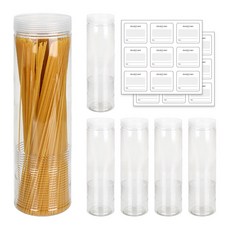 샤바스 냉장고 정리 용기 1300ml x 6p + 네임스티커 18p 세트, 1세트 주방용품/특수저장용기 반품 최저가 14,600원