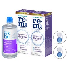 리뉴 어드벤스 렌즈 세정액 + 렌즈 케이스 2p, 355ml, 2세트 생활용품/건강/의료용품 반품 최저가 11,070원