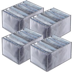 디오셀 망사 통풍 옷 정리함, 그레이, 4개 홈인테리어/수납/정리 반품 최저가 8,280원