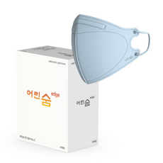 어린숨 엣지 새부리형 컬러 마스크 뉴 초소형, 스카이, 1개, 30개입 생활용품/건강/의료용품 반품 최저가 13,370원