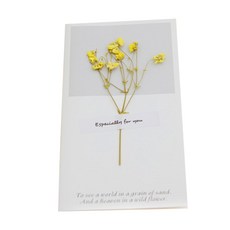 또죠 말린 실제 꽃송이 어머니날 부부의날 감사카드, 7, 1개 문구/오피스/카드/엽서/봉투 반품 최저가 14,900원