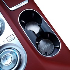 CAIMAN 제네시스 GV70 시즌1 메탈 플레이트 컵홀더 A타입, 1개, 실버 그레이 자동차용품/인테리어 반품 최저가 10,480원