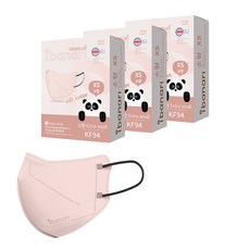 아이바나리 에어 황사 방역용 마스크 소형 XS KF94, BABY PINK, 10개입, 3개 undefined/undefined 반품 최저가 19,980원