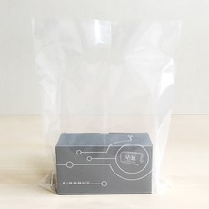 비닐 쇼핑백 링봉투 25 x 35 cm, 투명, 100매 홈인테리어/캔들/캔들홀더 반품 최저가 7,250원