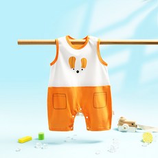 스타도어 유아용 큐트캐릭터 민소매 롬퍼 출산/유아동/유아동패션 반품 최저가 3,790원