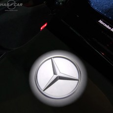 해시카 벤츠 도어라이트 필름 K타입, 2.벤츠 순정형 로고, 2개 자동차용품/차량관리/소모품 반품 최저가 22,170원