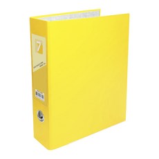 투코비 도노 D링 바인더 3공 A4 7cm, 노랑, 1개 문구/오피스/사무용품 전문관 반품 최저가 6,400원