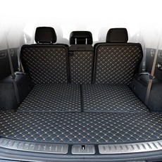 카프트 프리미엄 퀼팅 차박 트렁크매트 6인승 일체형, 브라운, 현대 제네시스 GV80 2020년~현재 자동차용품/인테리어 반품 최저가 32,540원