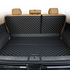 카프트 프리미엄 퀼팅 차박 트렁크매트 일체형, 블랙, 제네시스 자동차용품/인테리어 반품 최저가 35,880원