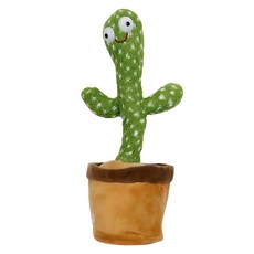 다다랜드 말하는 선인장 작동인형, 31cm, 기본선인장, 1개 출산/유아동/완구/교구 반품 최저가 5,390원