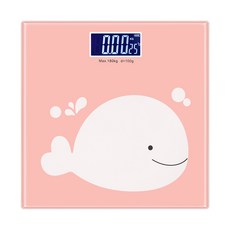 노바리빙 LCD 캐릭터 체중계, 고래, 1개 헬스/건강식품/홈트레이닝 반품 최저가 10,240원