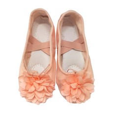 키즈발레몰 여아용 코사지 발레슈즈 출산/유아동/유아동패션 반품 최저가 5,980원