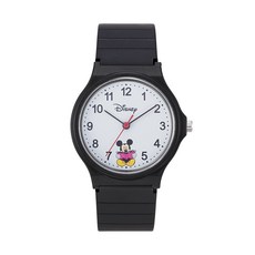 SIMPLELIFE 디즈니 아동용 미키마우스 캐릭터 북미키 손목시계 D10434BKW 출산/유아동/유아동패션 반품 최저가 12,300원