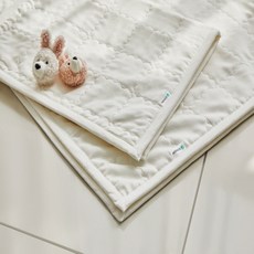 에코베리 한지 유아 누비 방수요, 아이보리, 1개 생활용품/기저귀매트 반품 최저가 14,070원