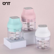 온트 블리스 무선 미니 다지기, 민트, 1개 주방용품/주방조리도구 반품 최저가 60,000원