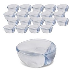 아이끌레 모서리 보호대 원형 대형, 투명, 20개 출산/유아동/매트/안전용품 반품 최저가 2,940원