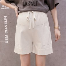 썸머 니트 하이웨스트 라인 임산부 반바지 출산/유아동/임부/태교용품 반품 최저가 6,560원