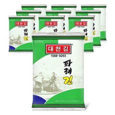 대천김 파래김, 22g, 10개 식품/반찬/간편식/대용식 반품 최저가 19,850원