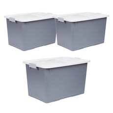 리템 프라임 스토리지박스 67L 대, GRAY, 3개 홈인테리어/수납/정리 반품 최저가 51,000원