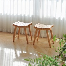 에코상사 원목 라운드 스툴, 내츄럴, 1개 홈인테리어/유아동가구 반품 최저가 23,900원
