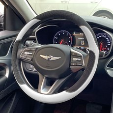 엑스핏 에어메쉬 전차종 공용 핸들커버, 블랙화이트 자동차용품/인테리어 반품 최저가 10,700원