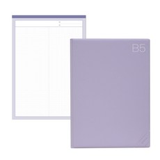 데얼스 도큐먼트 파일홀더 B5 + 노트패드 B5, 라벤더, 1세트 문구/오피스/사무용품 전문관 반품 최저가 5,240원
