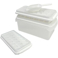 일조화학 비에스 아이스 트레이 3p + 큐브 컨테이너 + 스쿱 세트, 1세트 주방용품/특수저장용기 반품 최저가 7,590원