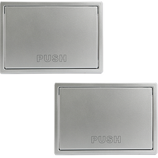 쓰레기통 투입구 소, 실버, 2개 생활용품/세탁/청소용품 반품 최저가 12,160원