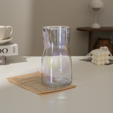 하루의공간 미니 유리 화병, 오로라 홈인테리어/홈데코/디퓨저 반품 최저가 6,200원