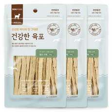 굿데이 건강한 육포 스틱 강아지간식, 대구 순살, 100g, 3개 반려동물용품/강아지 간식 반품 최저가 12,900원