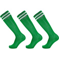 셀라 논슬립 축구양말 스포츠양말 3켤레, 그린 + 화이트라인, 3개 스포츠/레저/구기스포츠 반품 최저가 4,180원