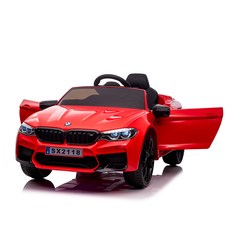 하나토이즈 BMW M5 F90 컴페티션 유아 전동차, 레드, 1개 출산/유아동/완구/교구 반품 최저가 381,200원