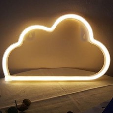 메이징초이스 LED 네온사인, 구름 홈인테리어/조명/스탠드 반품 최저가 8,780원