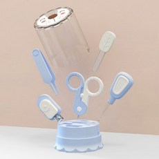 신생아 유아용 손톱깎이 기본세트, 블루, 1세트 출산/유아동/위생/건강/세제 반품 최저가 9,660원