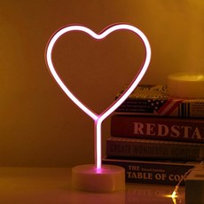 메이징초이스 led 네온사인 수유등 하트, 혼합색상 undefined/undefined 반품 최저가 3,830원