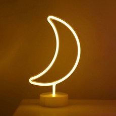 메이징초이스 led 네온사인 수유등반달, 혼합색상 홈인테리어/조명/스탠드 반품 최저가 5,380원