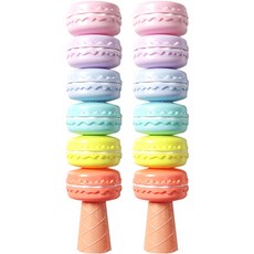 투영디자인 6컬러 마카롱 형광펜, 혼합색상, 2개 문구/오피스/학용품/수업준비 반품 최저가 5,600원
