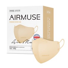 에어뮤즈 보건용 마스크 중형 KF94, 25개입, 1개, 파우더 베이지 생활용품/건강/의료용품 반품 최저가 14,510원