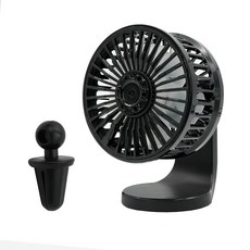 삼에스 차량용 터보형 선풍기, 블랙, c09 자동차용품/차량용 전자기기 반품 최저가 9,870원