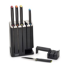조셉조셉 엘리베이트슬림나이프블록 5p 세트, 블록 + 나이프 5p + 샤프너, 1개 주방용품/주방조리도구 반품 최저가 103,150원