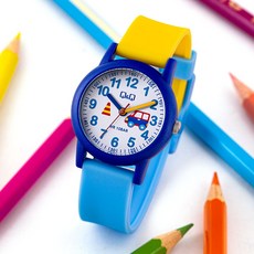 큐앤큐 아동용 캐릭터 패션 10기압 방수 손목 시계 VS49J 출산/유아동/유아동패션 반품 최저가 6,510원