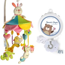 꿈나라 러블리 모빌 + 무소음 스마트 자동 오르골 세트, 혼합색상, 1개 완구/취미/신생아/영아완구 반품 최저가 27,360원