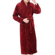 더자카 남성용 로열 스위트 샤워가운 XL, 1개, 와인 홈인테리어/수건/타월 반품 최저가 22,300원